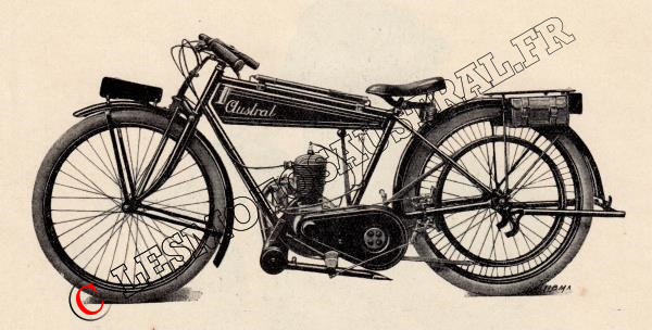 Motocyclette Austral Type Standard 27