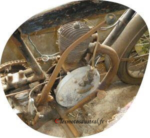 Allumage Safi sur une motocyclette Austral GT26