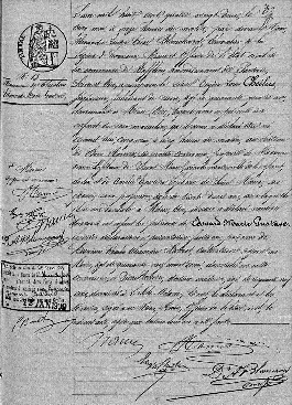 Cliquez dessus pour voir l'extrait de naissance d'Edouard CHEILUS