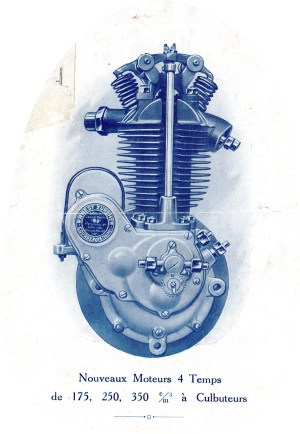 Moteur ZURCHER 4 Temps culbuté