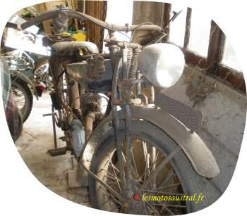 Motocyclette Austral Type GT-26 Modèle Sport