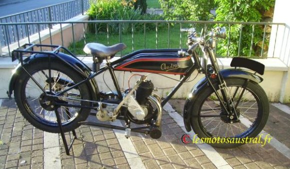 Motocyclette Austral Type PC de 1929
