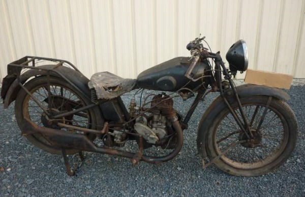 Motocyclette Austral Type V modèle N.V. de 1930