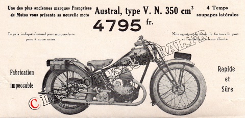Moto Austral Type V.N.