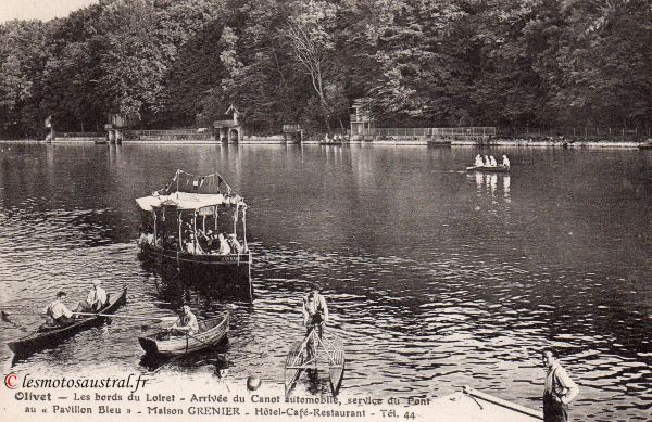 Une Nautilette Type Standard sur les bords du Loiret à Olivet
