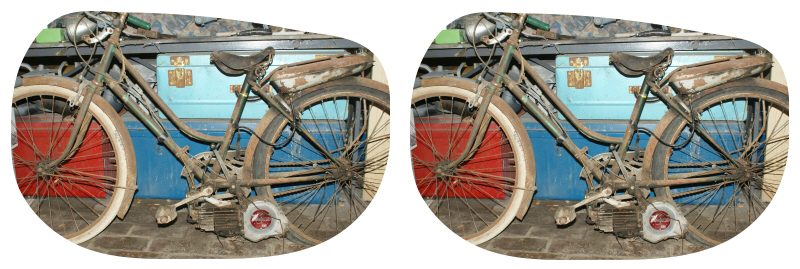 Vélo Austral équipé d'un moteur auxiliaire Mosquito